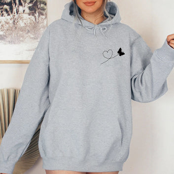 Butterfly Print Hoodie