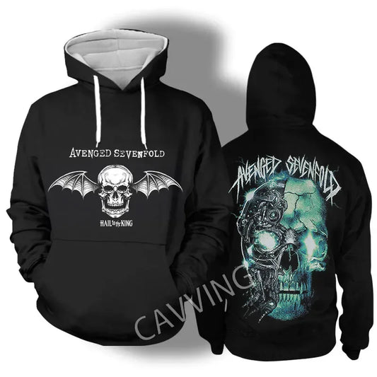 Avenged Sevenfold Rock Band Hoodie Music