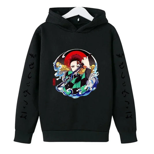 Demon Slayer Children's Hoodie Kids Clothing anime