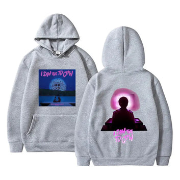 Singer Alex G I Saw The TV Glow Album Graphic Hoodie Men Women Fashion Oversized Pullover Men's Casual Cotton Vintage Hoodies