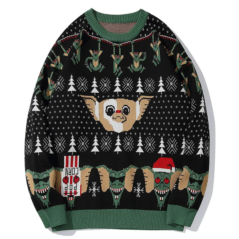 Ugly Christmas Sweater Gremlins mogwai movie funny