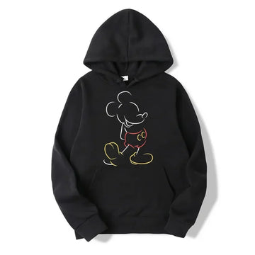 Hoodie Mickey Mouse Cartoon Disney