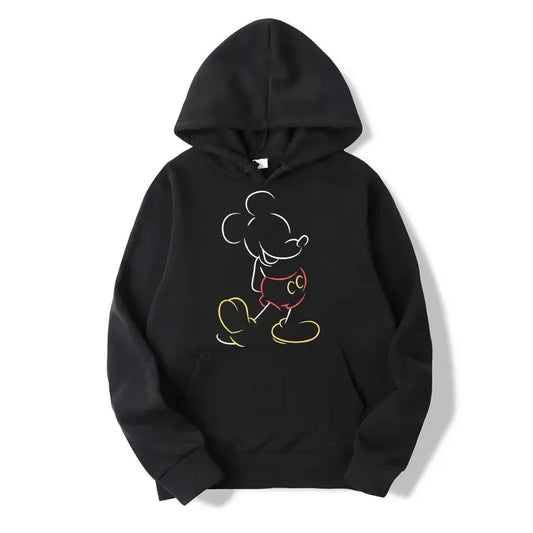 Hoodie Mickey Mouse Cartoon Disney