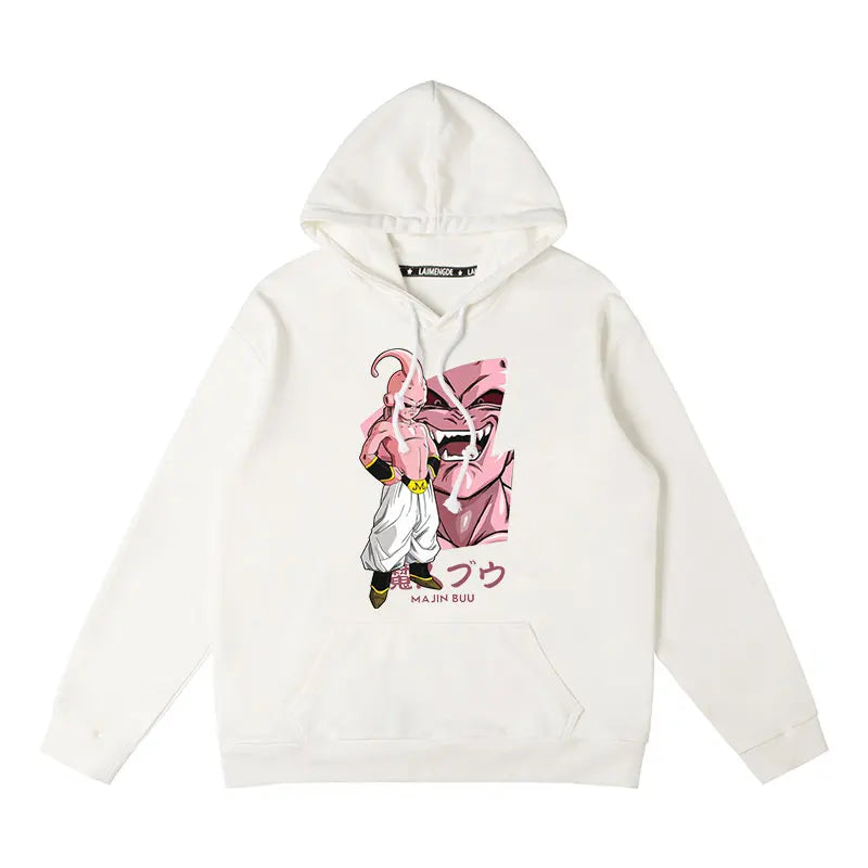 Anime Dragon Ball Hoodie Majin Buu