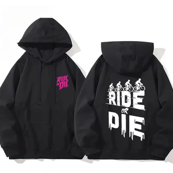 Ride or die hoodie funny