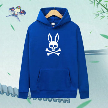 Rabbit Skull Hoodie Funny