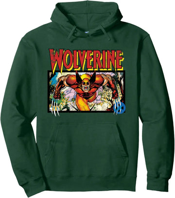X-Men Wolverine Hoodie Comic Cartoon Marvel
