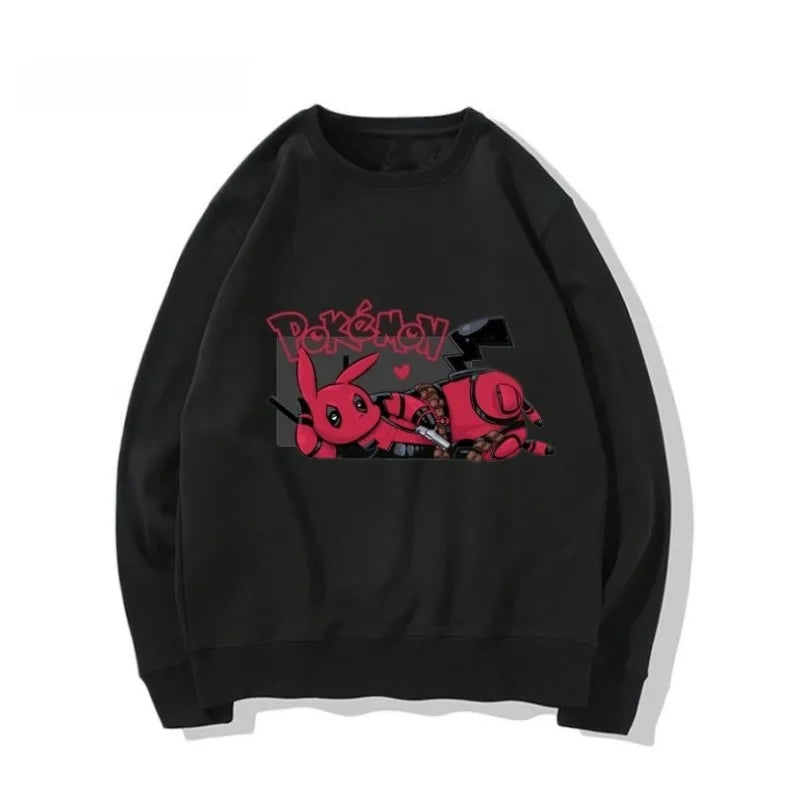 Deadchu Cartoon Pokemon Marvel Cross Funny Hoodie Multiple Designs