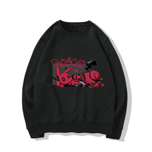 Deadchu Cartoon Pokemon Marvel Cross Funny Hoodie Multiple Designs