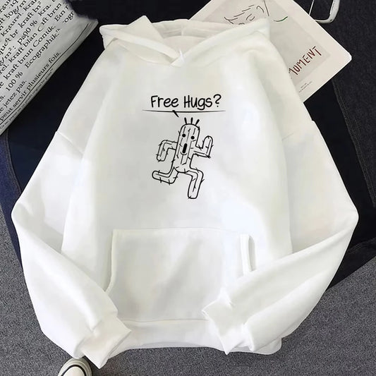 Funny Cactus Free Hugs Hoodie