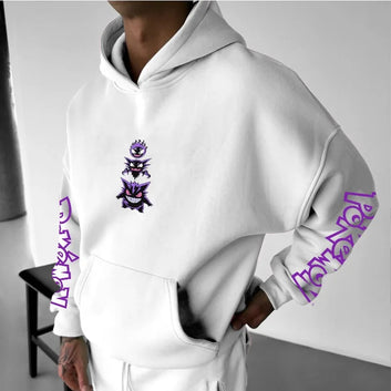 Pokémon Anime Gengar Hoodie Cartoon