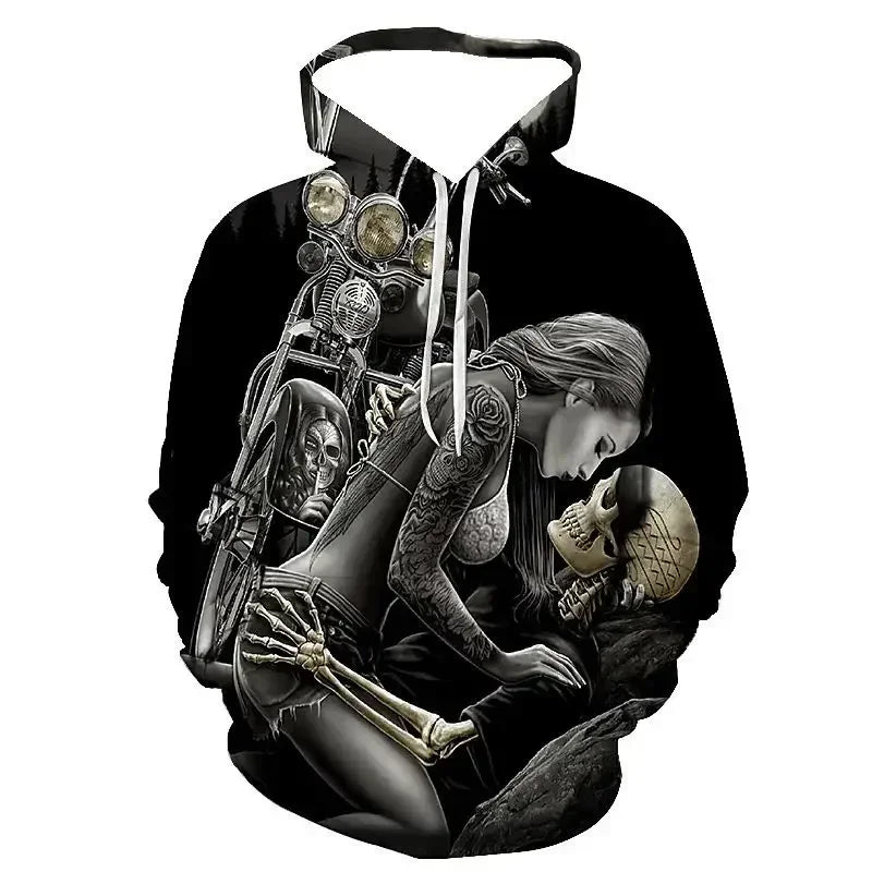 Halloween Skeleton Hoodie 3D Printed multiple designs
