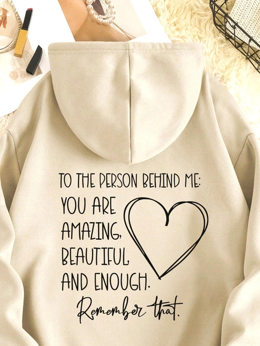 YOU ARE AMAZING BEAUTIFUL AND ENOUGH Hoodie