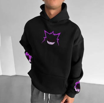 hoodie pokemon anime Gengar