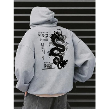 Dragon Graphic Printed  Hoodie