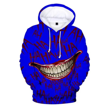 Haha joker 3D Print Hoodies