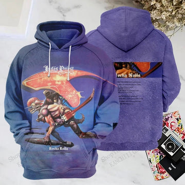 Rock Band Judas Priest Hoodie Music multiple designs