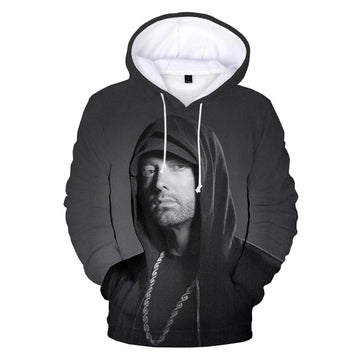Rapper 3D Printed Eminem Hoodie music