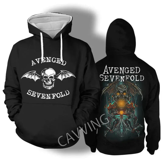 Avenged Sevenfold Rock Band Hoodie Music