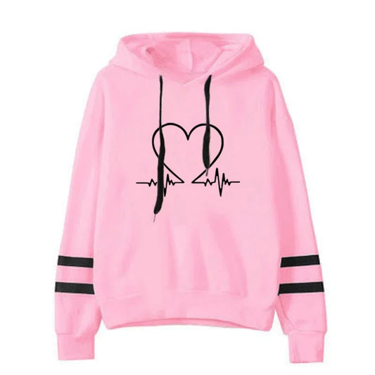 Heart hoodie