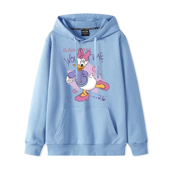 Donald Duck and Daisy Disney cartoon hoodie