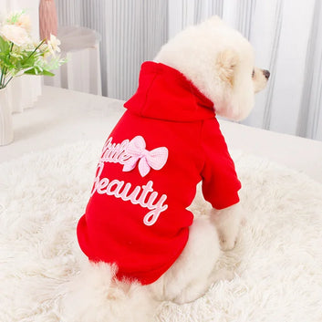 Pet hoodie little beauty