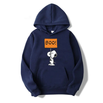 Halloween Snoopy Boo Hoodie Cartoon