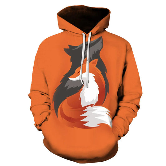 Fox Oversized Hoodie