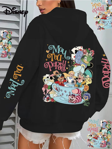 Disney Alice's Adventures in Wonderland Hoodie Cartoon