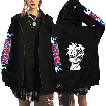 Bleach Ichigo Kurosaki zip up Hoodie