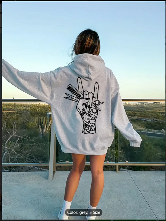 Hairstylist Graphic Hoodie