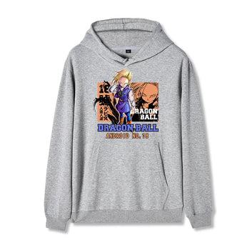 Anime Dragon Ball Hoodie Android 18