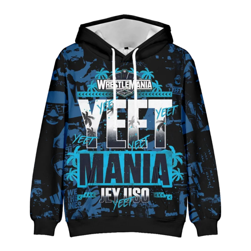 Jey Uso Yeet Hoodie wrestling multiple designs
