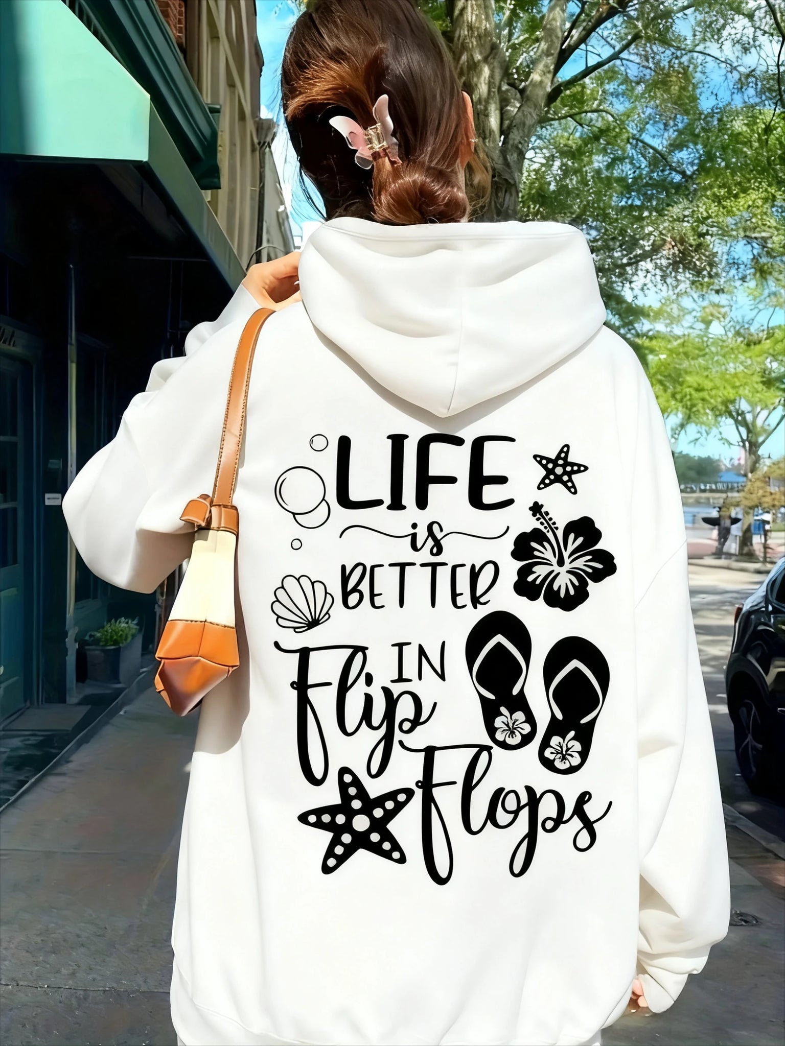 Life is Better In Flip Flop Hoodie Funny