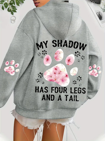 My Shadow pet hoodie funny