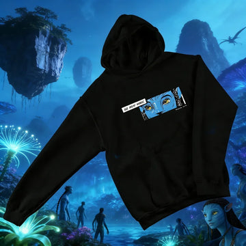 2025 Autumn and WinterAvatar Oel Ngati Kameie Hoodie 100% Pure Cotton Printed Keep Warm Adults and Children Hoodie