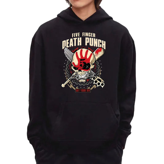 Five Finger Death Punch Hoodie Band Heavy Mental Music