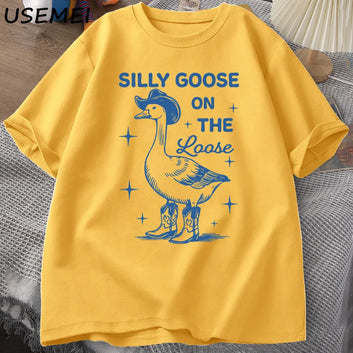 Silly Goose on The Loose Tshirt Funny