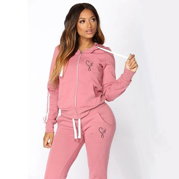 Love faith Hoodies Set Tracksuit