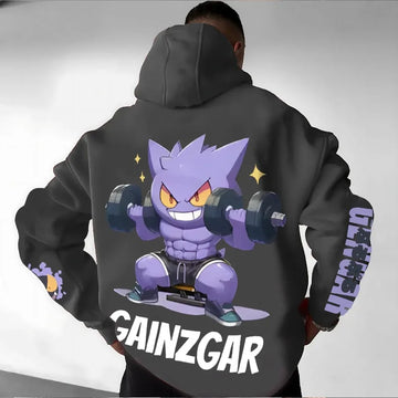 Pokémon Gainzgar Anime Hoodie Funny Cartoon