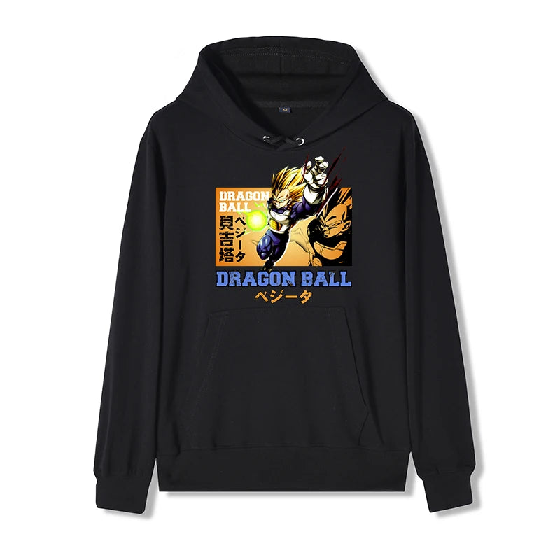 Anime Dragon Ball Hoodie Vegeta