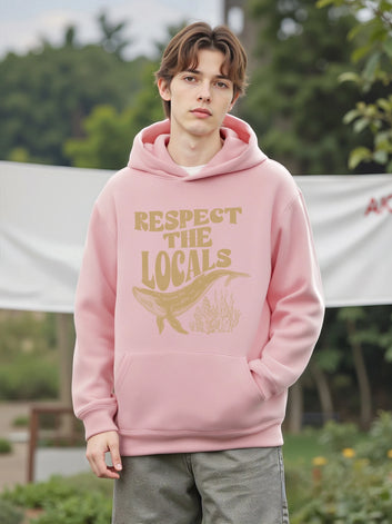 Respect The Locals Whale Hoodie