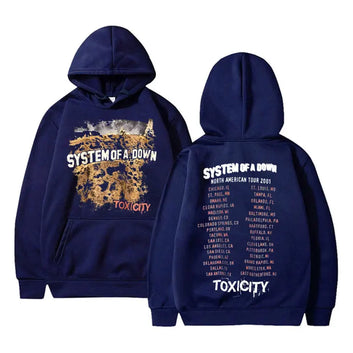 Rock Band System of A Down Toxicity Tour Hoodie music