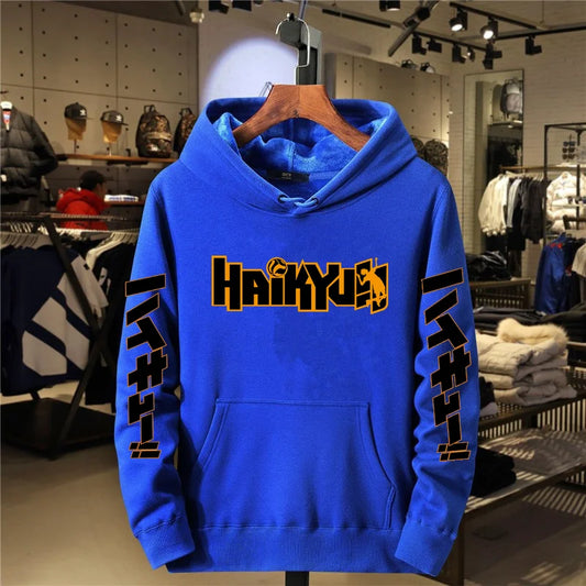 Japanese Anime Haikyu Manga Printed Hoodie
