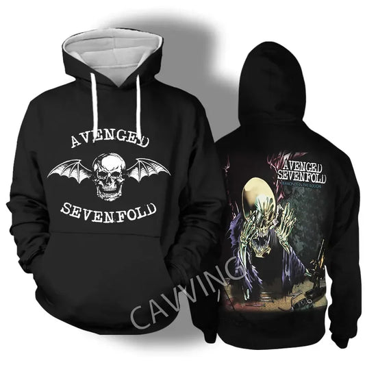 Avenged Sevenfold Rock Band Hoodie Music