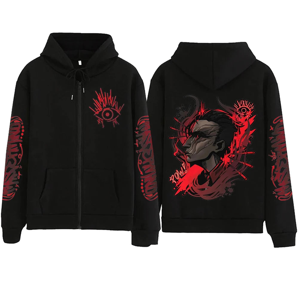 Anime Arcane Zip Up Hoodie Game Multiple Designs