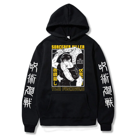 Anime Jujutsu Kaisen Fushiguro Toji Hoodie