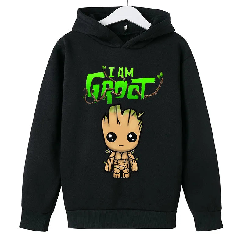 Childrens Hoodie Guardians of The Galaxy Groot