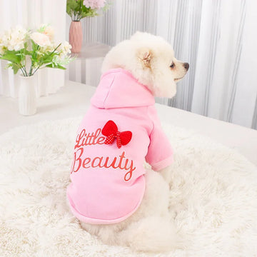 Pet hoodie little beauty