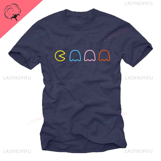 Funny Game Tshirt Pacman Cartoon